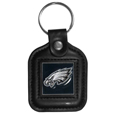 Philadelphia Eagles Square Leatherette Key Chain
